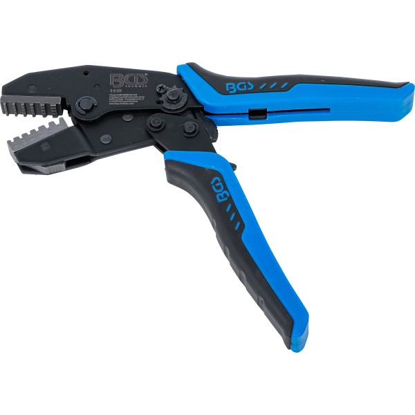BGS Technic Ratchet Crimping Tool | for Cable End Sleeves 0.5 - 4 mm² BGS Technic Ratchet Crimping Tool | for Cable End Sleeves 0.5 - 4 mm²