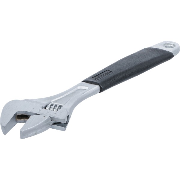 BGS Technic Adjustable Wrench with soft Rubber Handle | max. 36 mm BGS Technic Adjustable Wrench with soft Rubber Handle | max. 36 mm