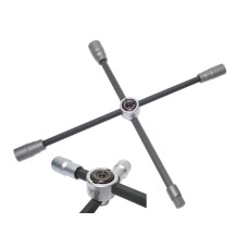 BGS Technic Four-Way Wheel Wrench for Trucks | 24 x 27 - 32 x 20 mm (3/4