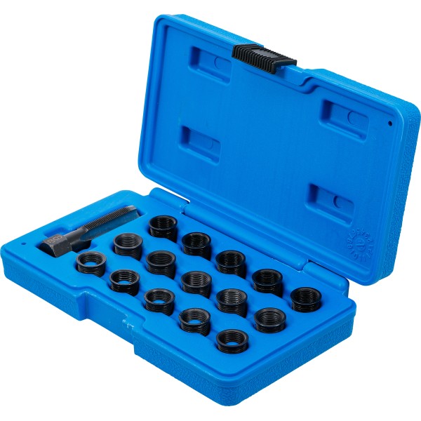 BGS Technic Repair Kit for Spark Plug Threads | M14 x 1.25 mm | 16 pcs. BGS Technic Repair Kit for Spark Plug Threads | M14 x 1.25 mm | 16 pcs.