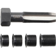 BGS Technic Thread Inserts | M14 x 1.25 mm | for BGS 150 | 4 pcs. BGS Technic Thread Inserts | M14 x 1.25 mm | for BGS 150 | 4 pcs.