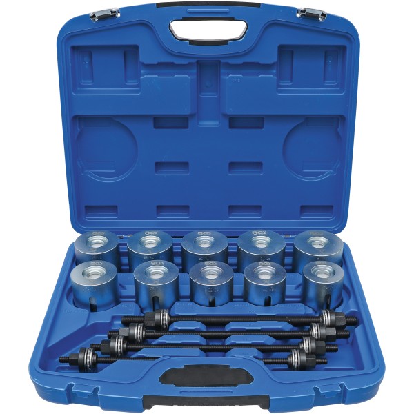 BGS Technic Pull and Press Sleeve Kit | with 4 Spindles | 24 pcs. BGS Technic Pull and Press Sleeve Kit | with 4 Spindles | 24 pcs.