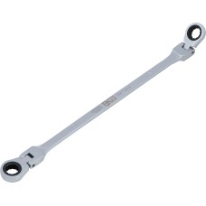 BGS Technic Double Swivel Head Ratchet Wrench | 12 x 13 mm
