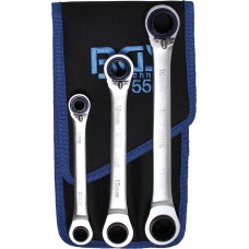 BGS Technic Ratchet Ring Spanner Set | reversible | 