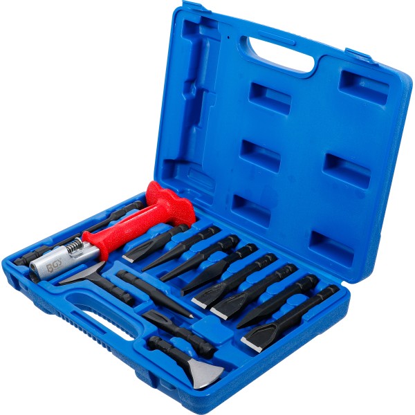 BGS 1650 | Chisel And Punch Set | 28 Pcs. - BigaMart