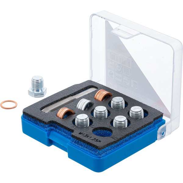 BGS Technic Repair Kit for Oil Drain Thread | M13 x 1.25 mm BGS Technic Repair Kit for Oil Drain Thread | M13 x 1.25 mm