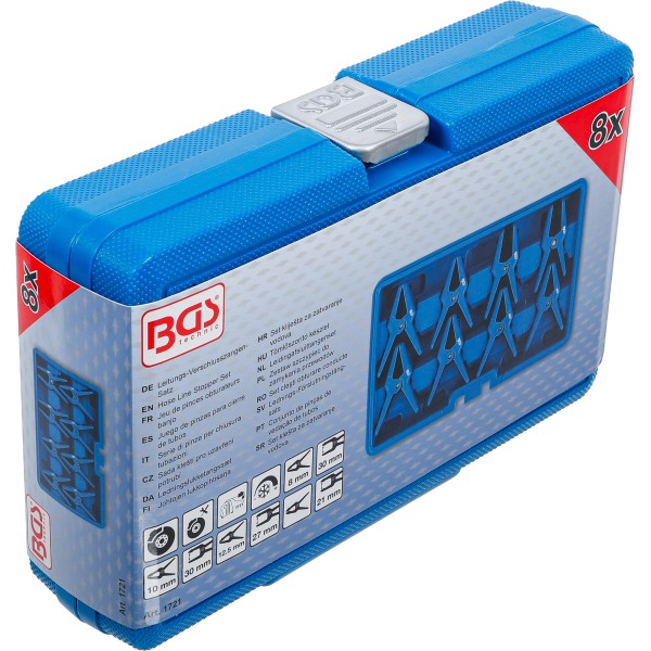 BGS Technic Hose Line Stopper Set | 8 pcs. BGS Technic Hose Line Stopper Set | 8 pcs.