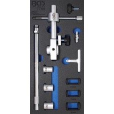 BGS Technic Air Valve Spring Compressor Set | 15 pcs.