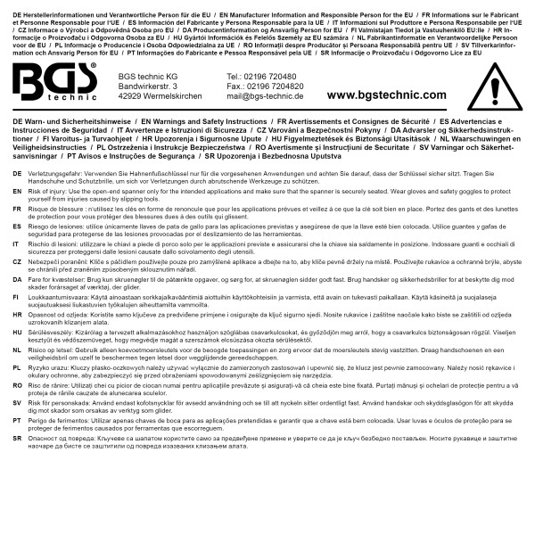 BGS Technic Crowfoot Spanner | 12.5 mm (1/2 BGS Technic Crowfoot Spanner | 12.5 mm (1/2