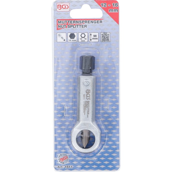 BGS Technic Nut Splitter | up to 16 mm BGS Technic Nut Splitter | up to 16 mm