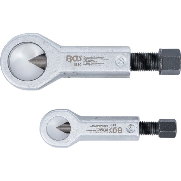 BGS Technic Nut Splitter Set | 12 - 16 mm / 16 - 22 mm | 2 pcs. BGS Technic Nut Splitter Set | 12 - 16 mm / 16 - 22 mm | 2 pcs.