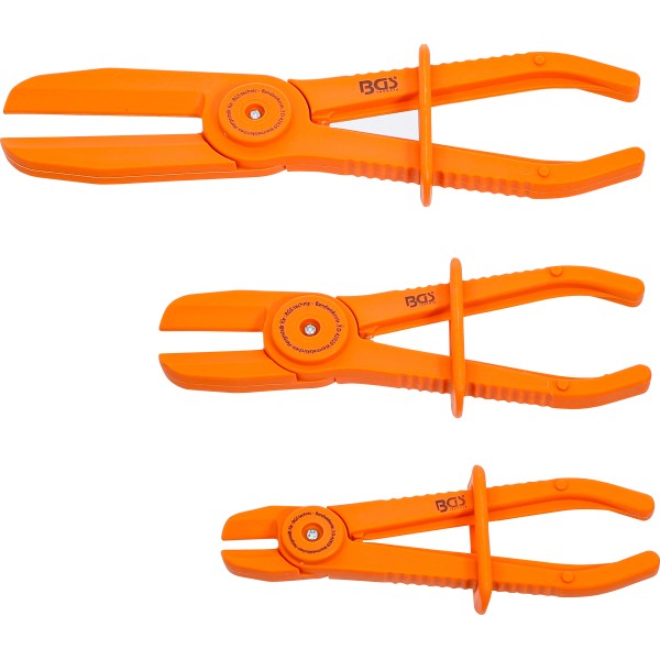 BGS Technic Hose Clamp Pliers Set | 155 - 255 mm | 3 pcs. BGS Technic Hose Clamp Pliers Set | 155 - 255 mm | 3 pcs.
