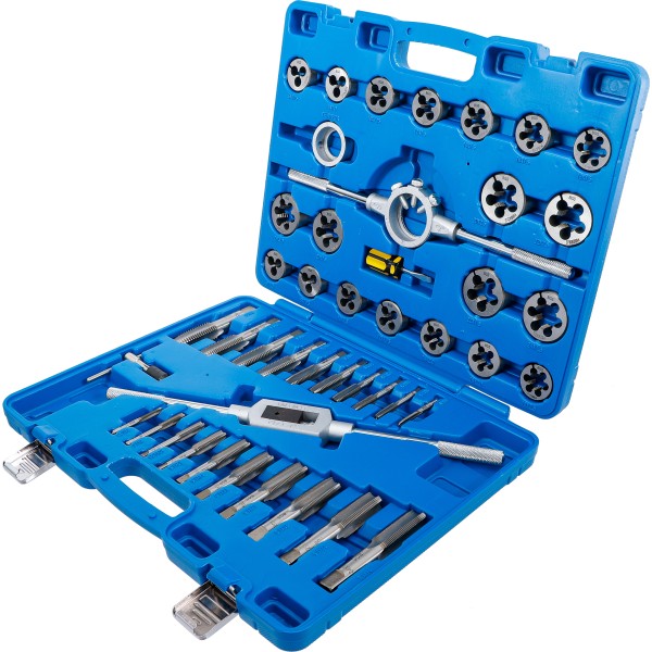 BGS Technic Tap and Die Set | M6 - M24 | 45 pcs. BGS Technic Tap and Die Set | M6 - M24 | 45 pcs.
