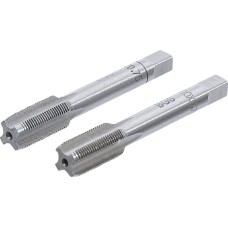 BGS Technic Tap Set | Starter & Plug Tap | M10 x 0.75 mm | 2 pcs.