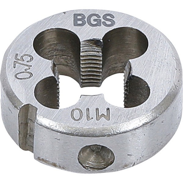 BGS Technic Threading Die | M10 x 0.75 x 25 mm BGS Technic Threading Die | M10 x 0.75 x 25 mm