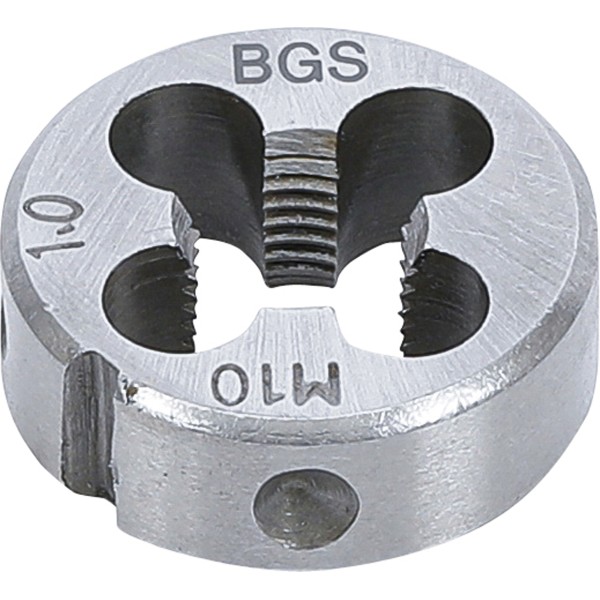 BGS Technic Threading Die | M10 x 1.0 x 25 mm BGS Technic Threading Die | M10 x 1.0 x 25 mm