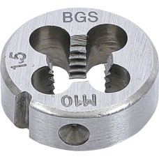BGS Technic Threading Die | M10 x 1.5 x 25 mm