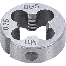 BGS Technic Threading Die | M11 x 0.75 x 25 mm