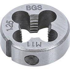 BGS Technic Threading Die | M11 x 1.25 x 25 mm