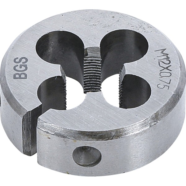 BGS Technic Threading Die | M12 x 0.75 x 38 mm BGS Technic Threading Die | M12 x 0.75 x 38 mm