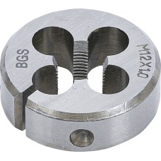 BGS Technic Threading Die | M12 x 1.0 x 38 mm