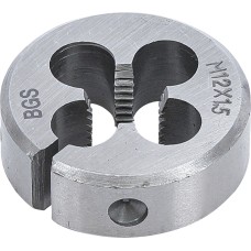 BGS Technic Threading Die | M12 x 1.5 x 38 mm