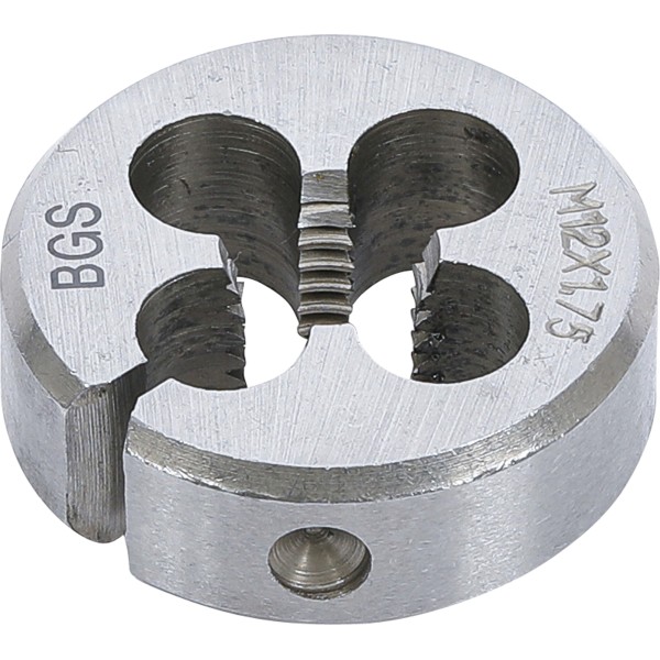 BGS Technic Threading Die | M12 x 1.75 x 38 mm BGS Technic Threading Die | M12 x 1.75 x 38 mm