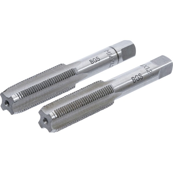 BGS Technic Tap Set | Starter & Plug Tap | M14 x 1.25 mm | 2 pcs. BGS Technic Tap Set | Starter & Plug Tap | M14 x 1.25 mm | 2 pcs.