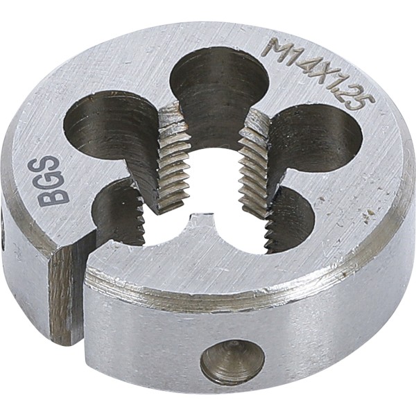 BGS Technic Threading Die | M14 x 1.25 x 38 mm BGS Technic Threading Die | M14 x 1.25 x 38 mm