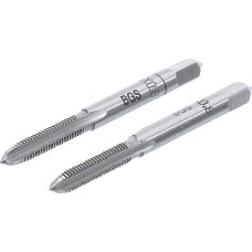 BGS Technic Tap Set | Starter & Plug Tap | M5 x 0.8 mm | 2 pcs.