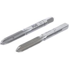 BGS Technic Tap Set | Starter & Plug Tap | M6 x 1.0 mm | 2 pcs.