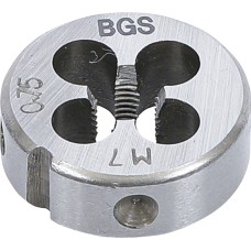 BGS Technic Threading Die | M7 x 0.75 x 25 mm