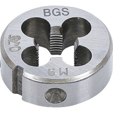 BGS Technic Threading Die | M9 x 0.75 x 25 mm