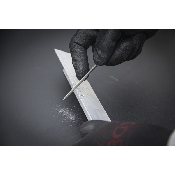 BGS Technic Diamond File Set | straight | 140 x 3 mm | 10 pcs. BGS Technic Diamond File Set | straight | 140 x 3 mm | 10 pcs.