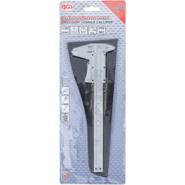 BGS Technic Precision Vernier Calliper | 0 - 150 mm BGS Technic Precision Vernier Calliper | 0 - 150 mm