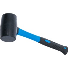 BGS Technic Rubber Mallet | Fibreglas Shaft | black Head | Ø  50 mm | 280 g