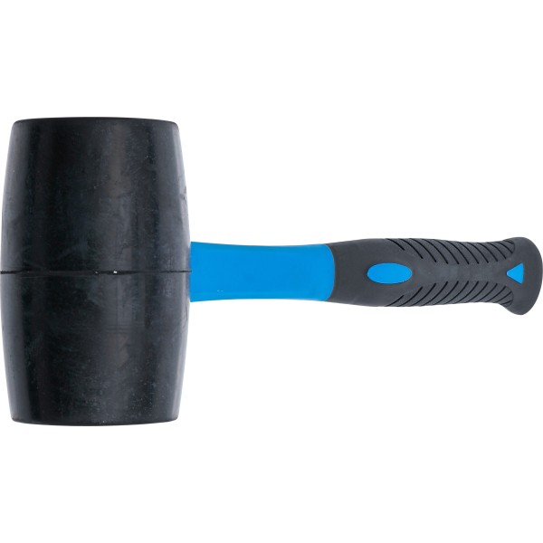BGS Technic Rubber Mallet | Fibreglas Shaft | black Head | Ø 70 mm | 900 g BGS Technic Rubber Mallet | Fibreglas Shaft | black Head | Ø 70 mm | 900 g