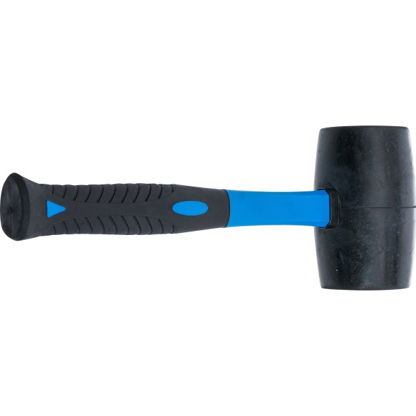BGS Technic Rubber Mallet | Fibreglas Shaft | black Head | Ø 70 mm | 900 g BGS Technic Rubber Mallet | Fibreglas Shaft | black Head | Ø 70 mm | 900 g