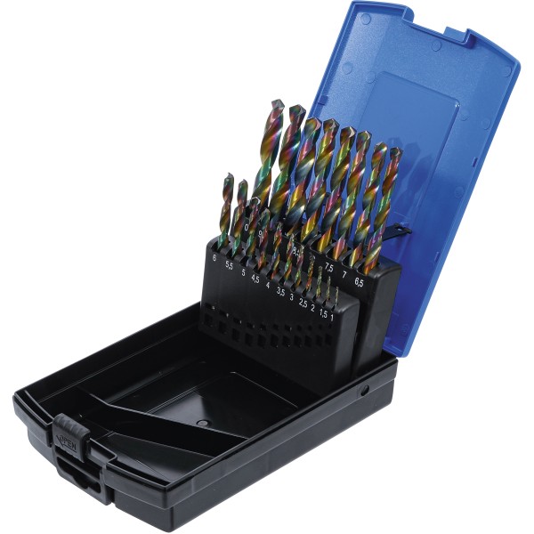 BGS Technic Twist Drill Set | HSS | 1 - 10 mm | 19 pcs. BGS Technic Twist Drill Set | HSS | 1 - 10 mm | 19 pcs.