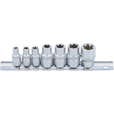 BGS Technic Socket Set, E-Type | 6.3 mm (1/4