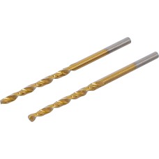 BGS Technic Twist Drill | HSS-G | titanium-nitrated | 2.5 mm | 2 pcs.