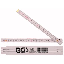 BGS Technic Wooden Folding Rule | 2 m BGS Technic Wooden Folding Rule | 2 m