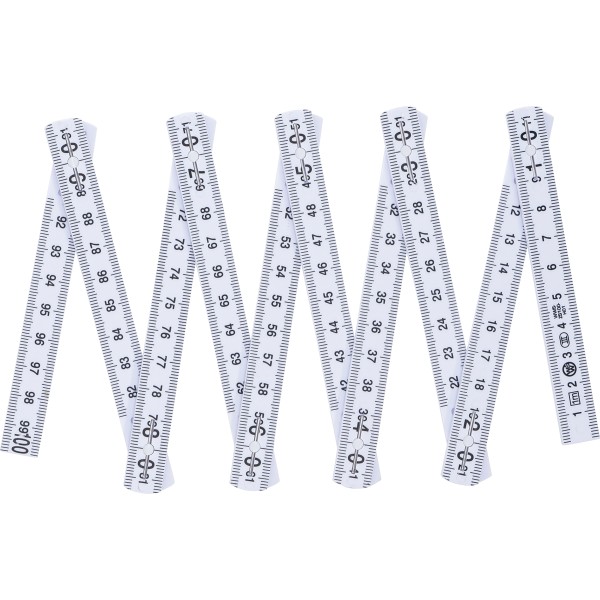 BGS Technic Folding Rule | 10 segments | 1 m BGS Technic Folding Rule | 10 segments | 1 m