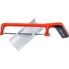 BGS Technic Aluminium Hacksaw Frame | Incl. Miter Box and Saw Blade | 150 mm BGS Technic Aluminium Hacksaw Frame | Incl. Miter Box and Saw Blade | 150 mm