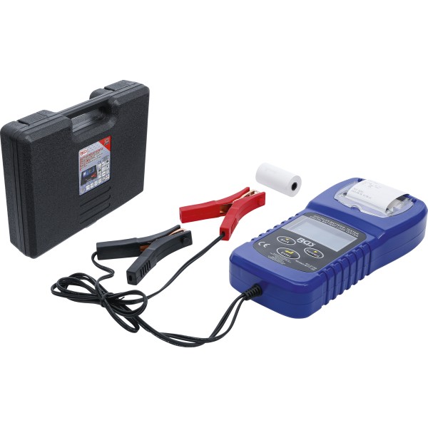 BGS Technic Digital Battery Tester and Charger System Tester | with Printer BGS Technic Digital Battery Tester and Charger System Tester | with Printer
