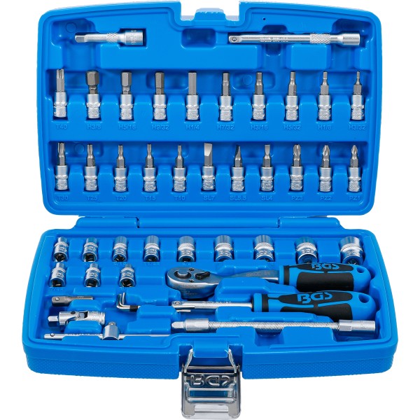 BGS Technic Socket Set | 6.3 mm (1/4 BGS Technic Socket Set | 6.3 mm (1/4