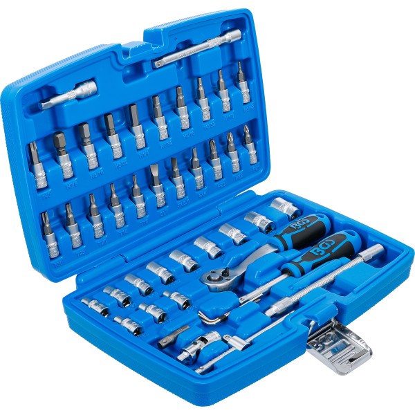 BGS Technic Socket Set | 6.3 mm (1/4 BGS Technic Socket Set | 6.3 mm (1/4