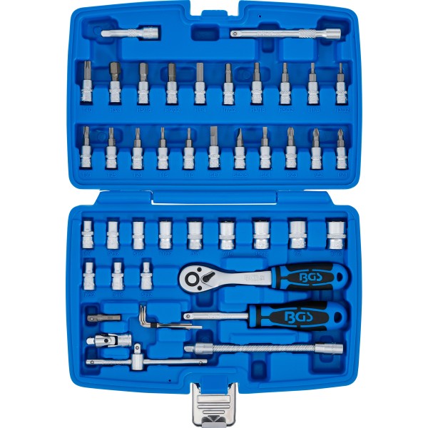 BGS Technic Socket Set | 6.3 mm (1/4 BGS Technic Socket Set | 6.3 mm (1/4