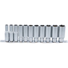 BGS Technic Socket Set, Hexagon, deep | 10 mm (3/8
