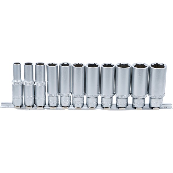 BGS Technic Socket Set, Hexagon, deep | 10 mm (3/8 BGS Technic Socket Set, Hexagon, deep | 10 mm (3/8
